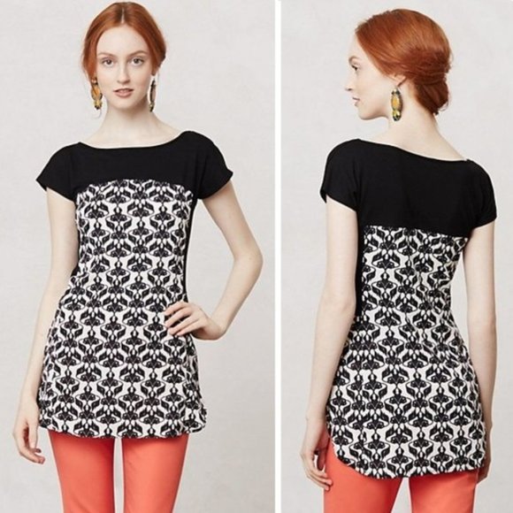 Anthropologie Tops - Anthropologie Weston Wear Blocked Verse Tunic
